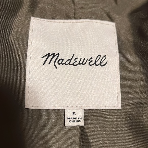 Madewell green jacket. Size S - Picture 2 of 9